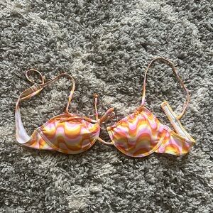 NWOT Aurelle Kelly Classic Bikini Top